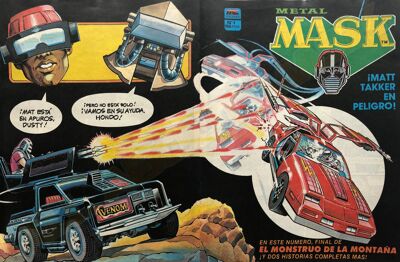 M.A.S.K. M.A.S.K. Spanisch MC Ediciones comic 1987 no. 4 M.A.S.K. M.A.S.K. Spanisch MC Ediciones comic 1987 no. 4